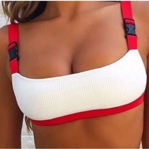 Frankie’s Bikinis Kiki Bikini Top and Devon Bottom